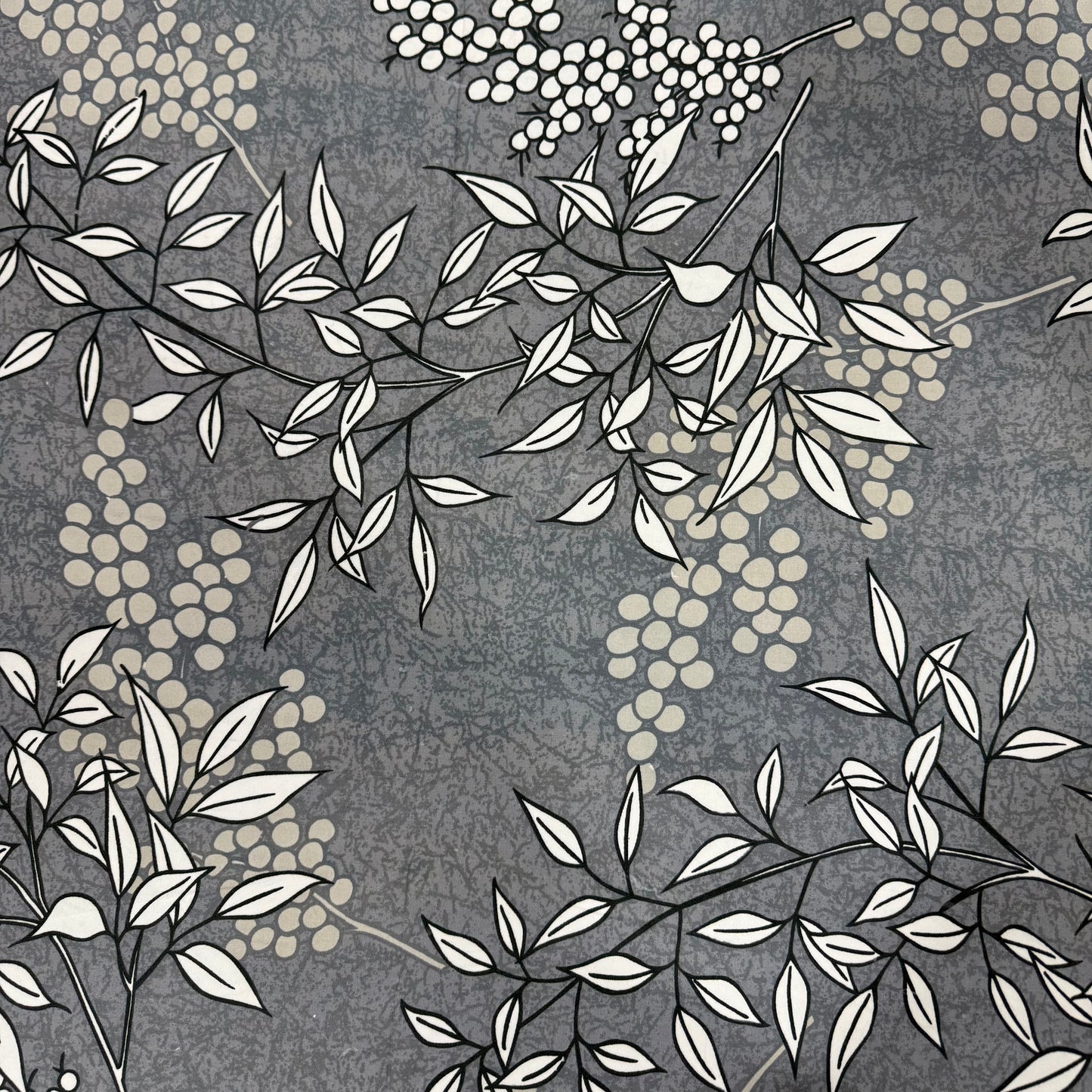 Moonlit Bloom 400TC Premium 100% Pure Glace Cotton Bedsheet
