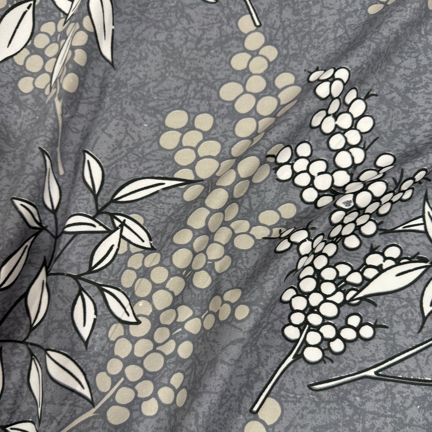 Moonlit Bloom 400TC Premium 100% Pure Glace Cotton Bedsheet