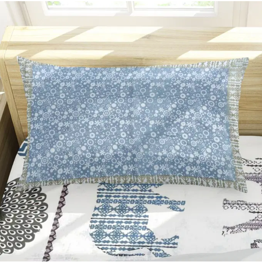 450TC Royal White Heritage 100% Pure Cotton Bedsheet