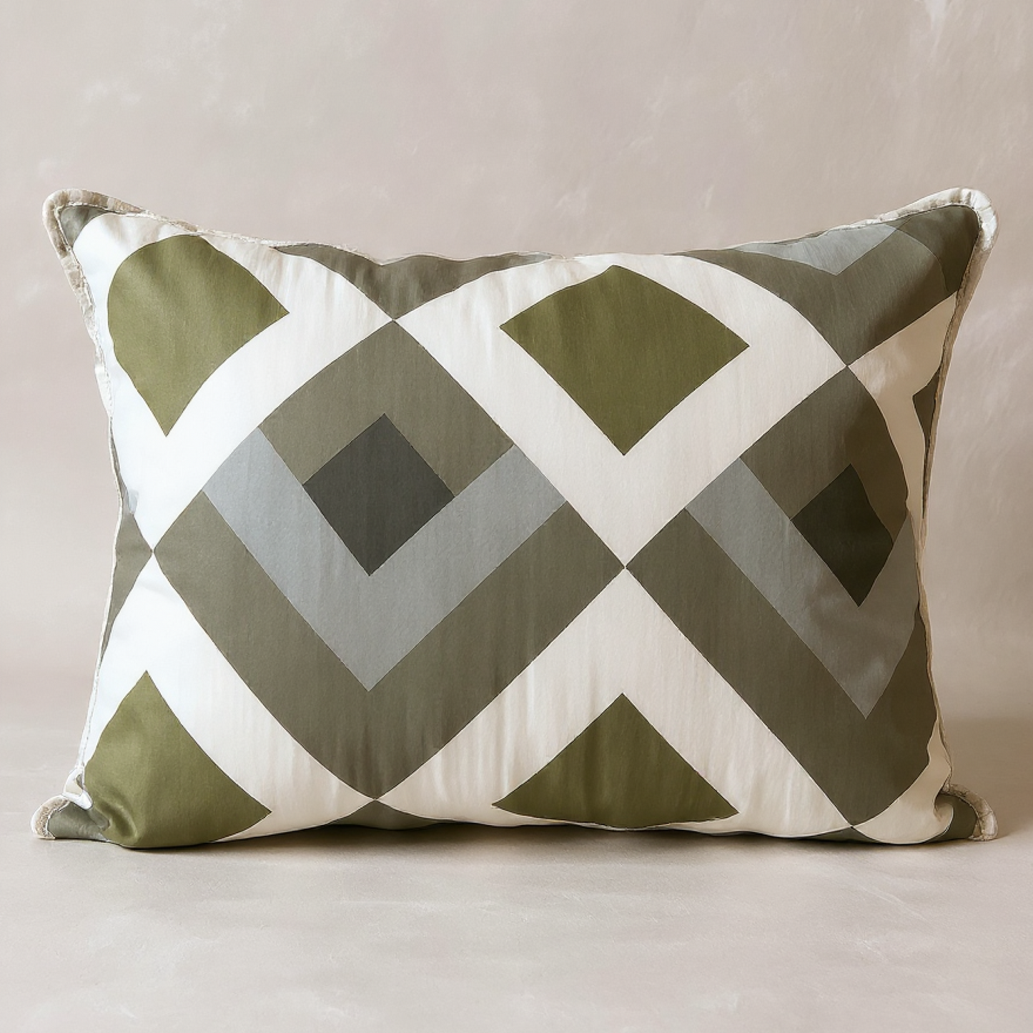 Modern Geometric 400TC 100% Pure Glace Cotton Bedsheet