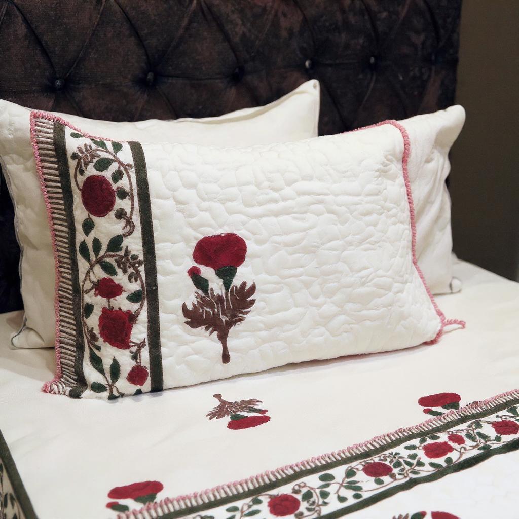 500TC Flower Love 100% Pure Cotton Printed Bedsheet