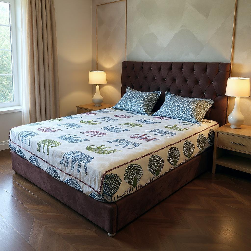 450TC Royal White Heritage 100% Pure Cotton Bedsheet