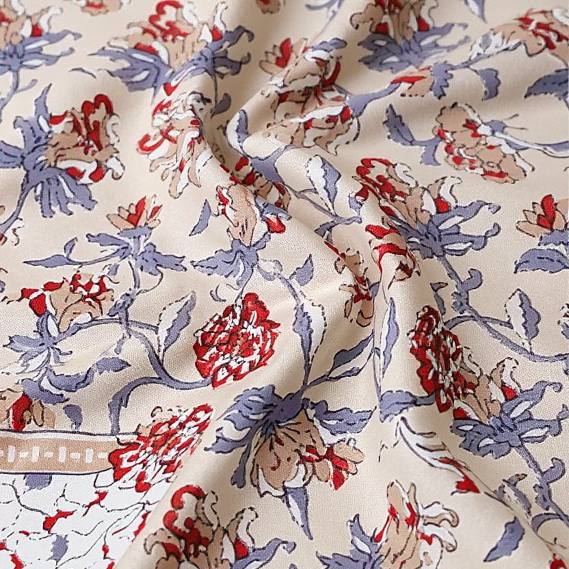 400TC Rustic Charm 100% Pure Cotton Bedsheet