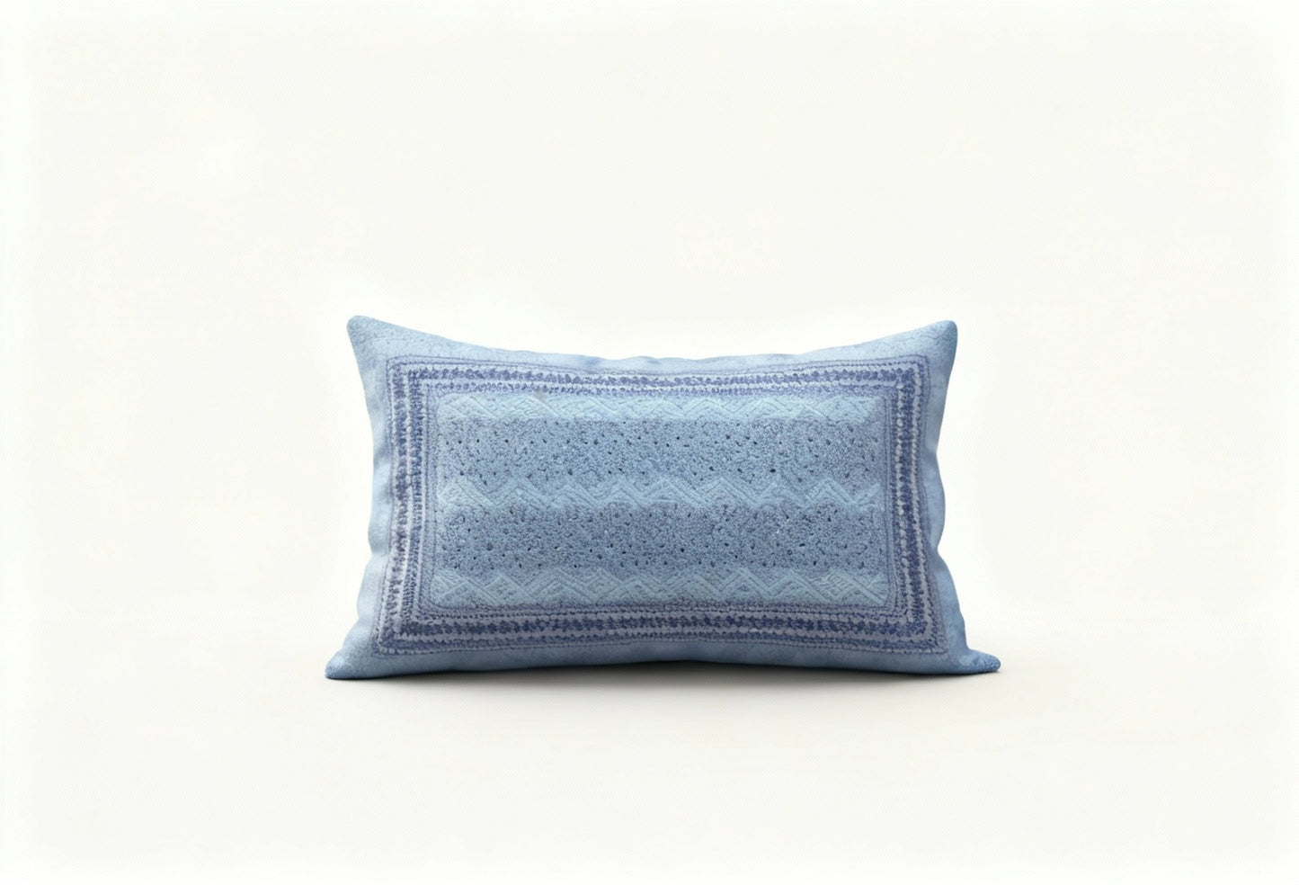 300TC Blue Blossom Harmony 100% Pure Cotton Bedsheet