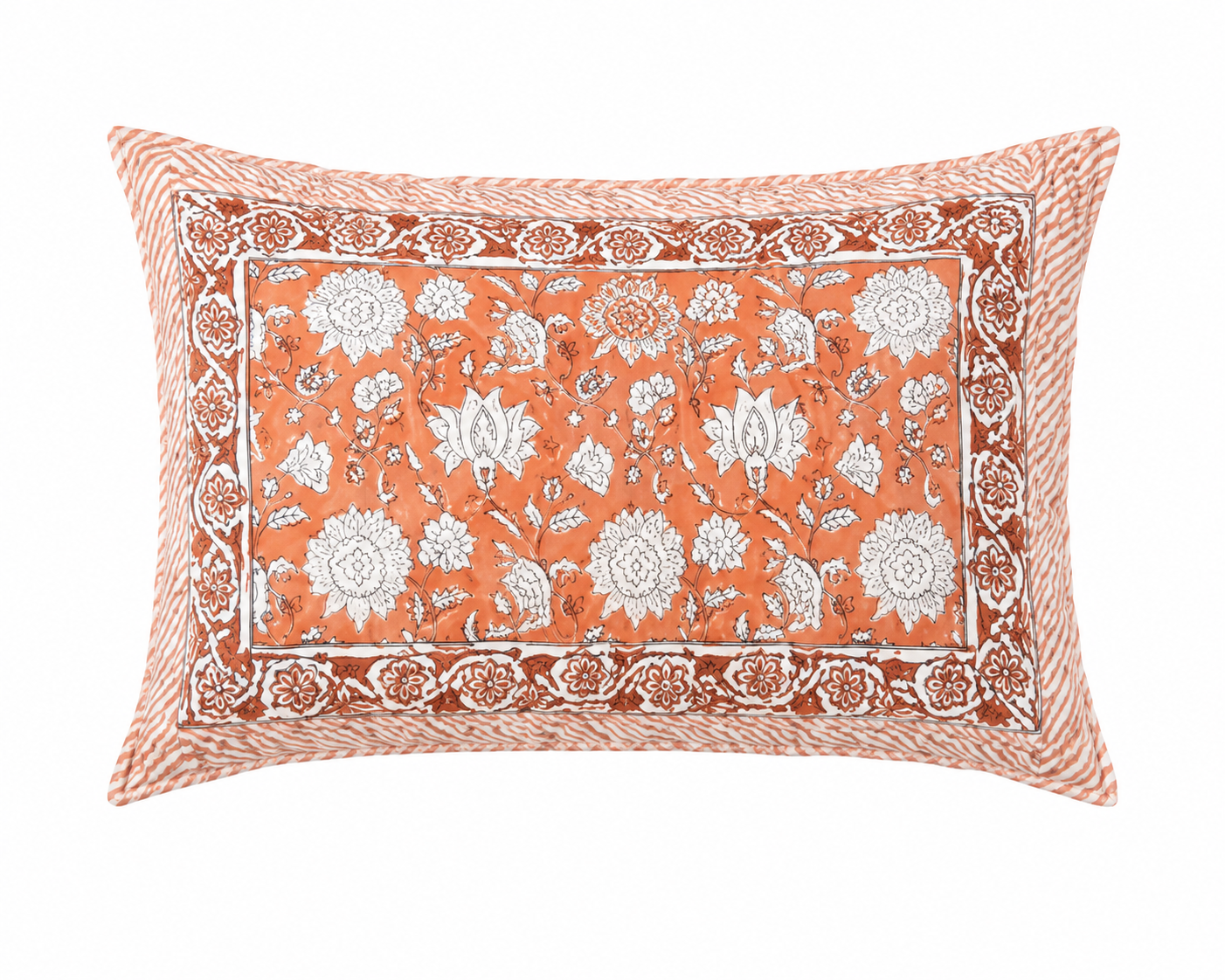 Terracotta Garden 400TC 100% Pure Cotton Bedsheet- Super King