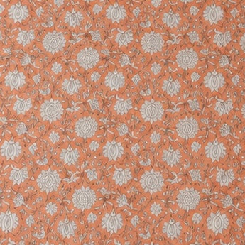 Terracotta Garden 400TC 100% Pure Cotton Bedsheet- Super King
