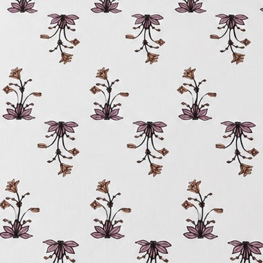 Lavender Bloom 400TC 100% Pure Cotton Bedsheet