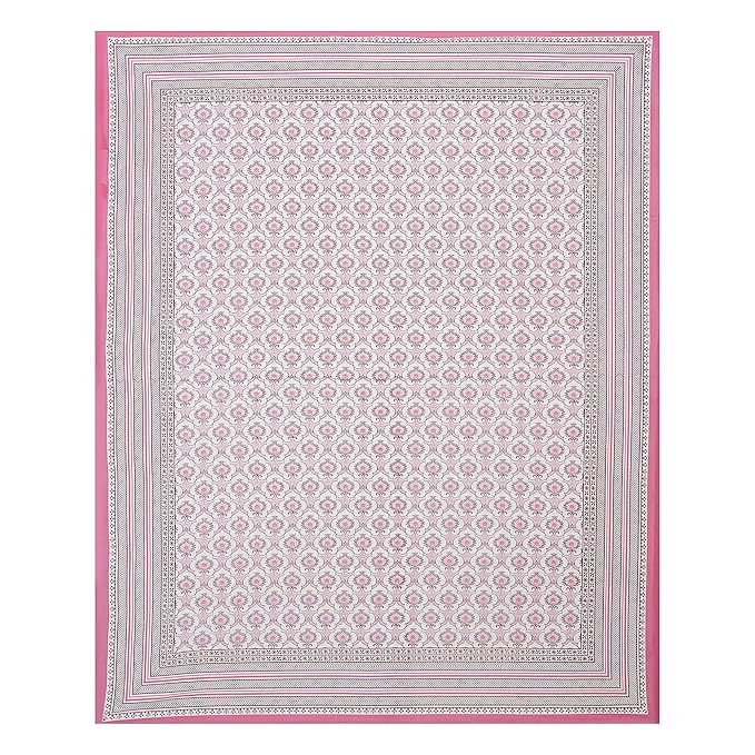 Roselle Charm 400TC Print 100% Pure Cotton Bedsheet