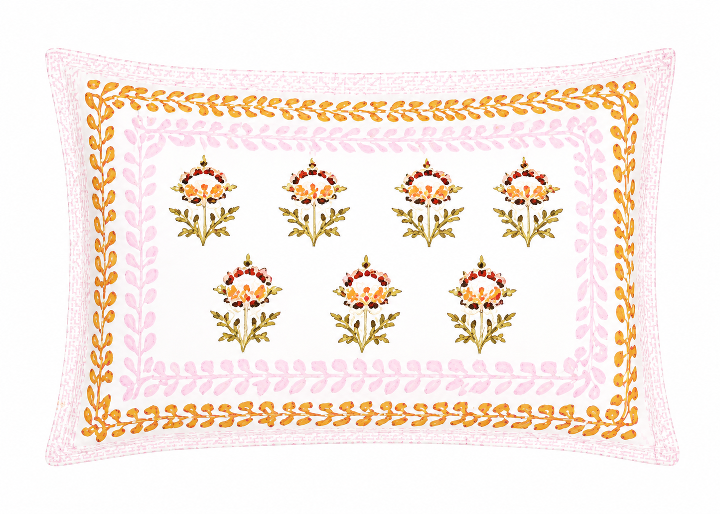 Marigold Meadow 100% Pure Cotton Bedsheet