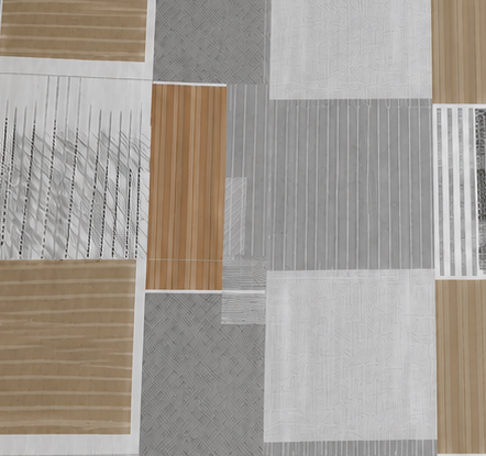 Greywood Mosaic Glace Cotton 300TC Bedsheet