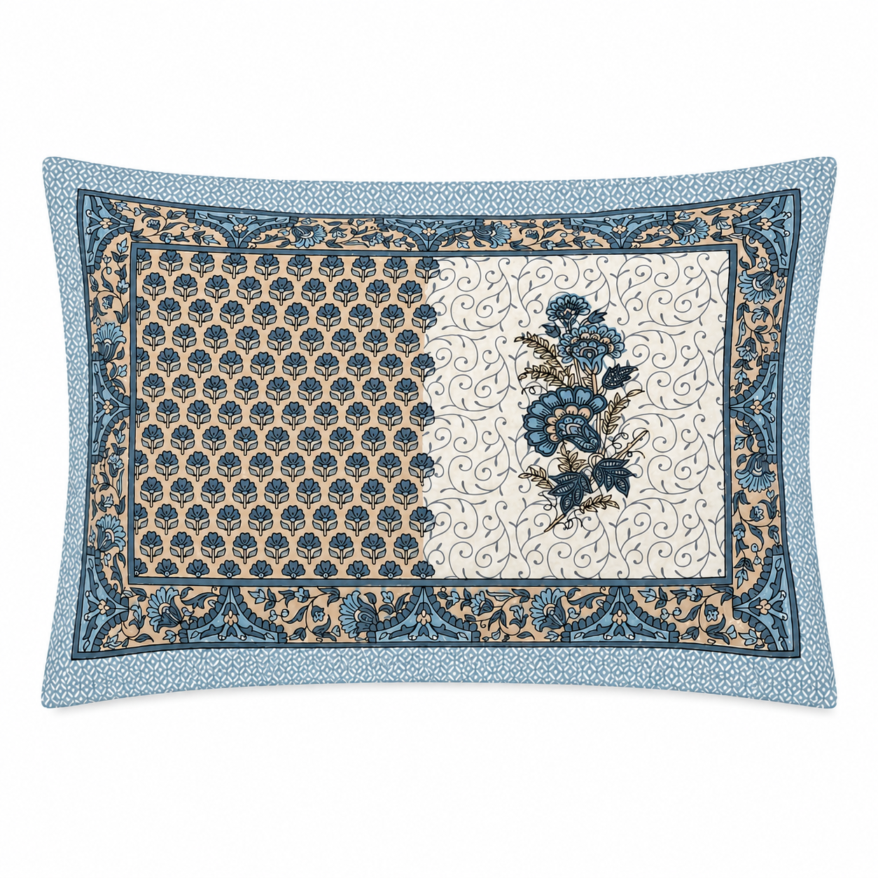 Sapphire Heritage 100% Pure Cotton Bedsheet