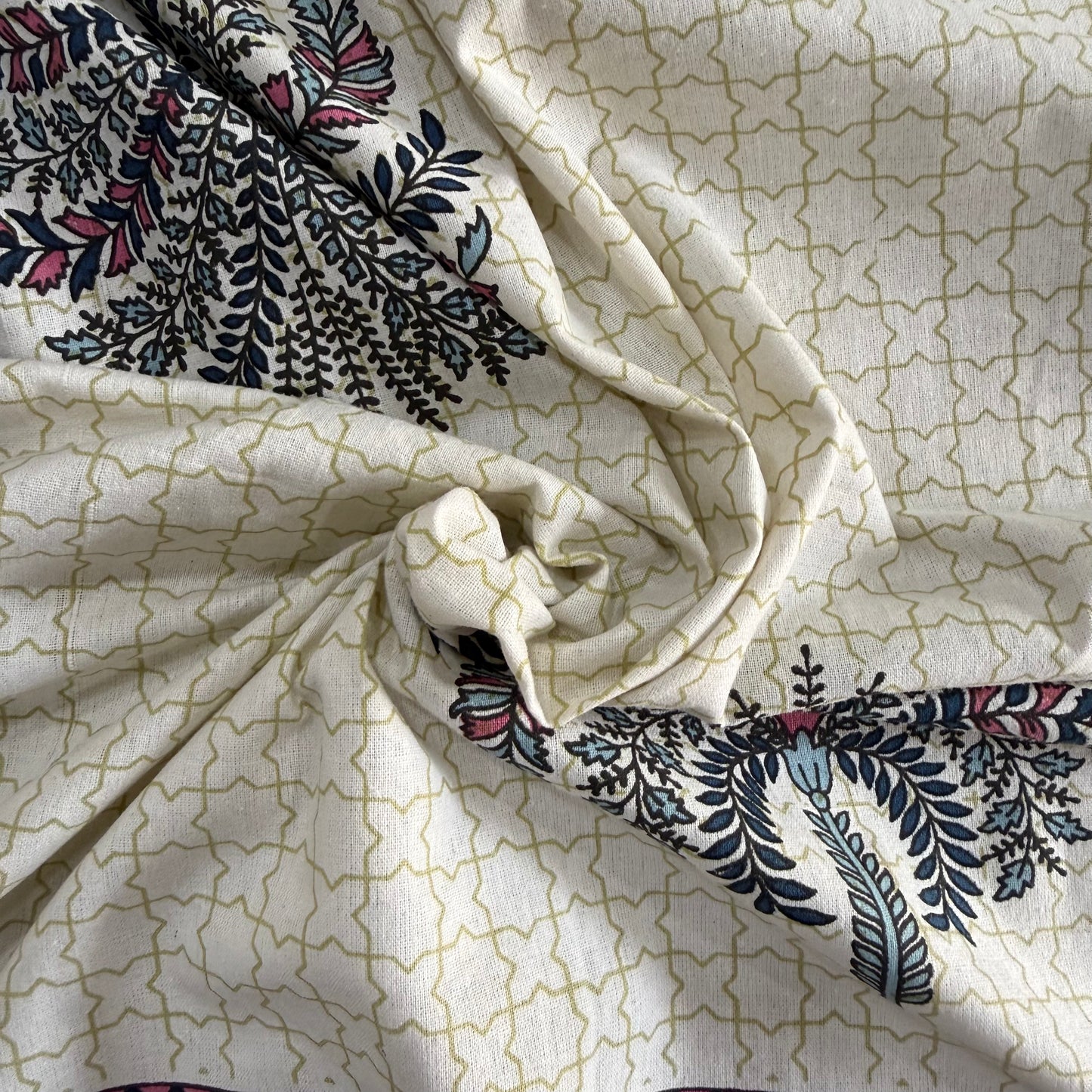 500TC Tree Print 100% Pure Cotton Bedsheet