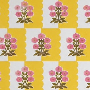 Sunshine Bloom Glace Cotton 450TC Bedsheet