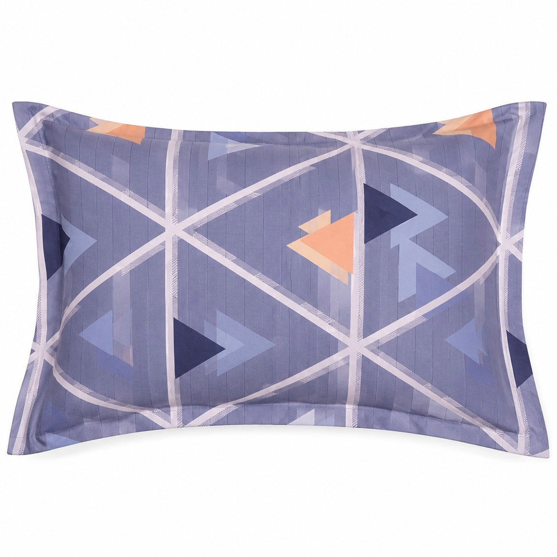 Urban Geometry Glace Cotton 450TC Bedsheet
