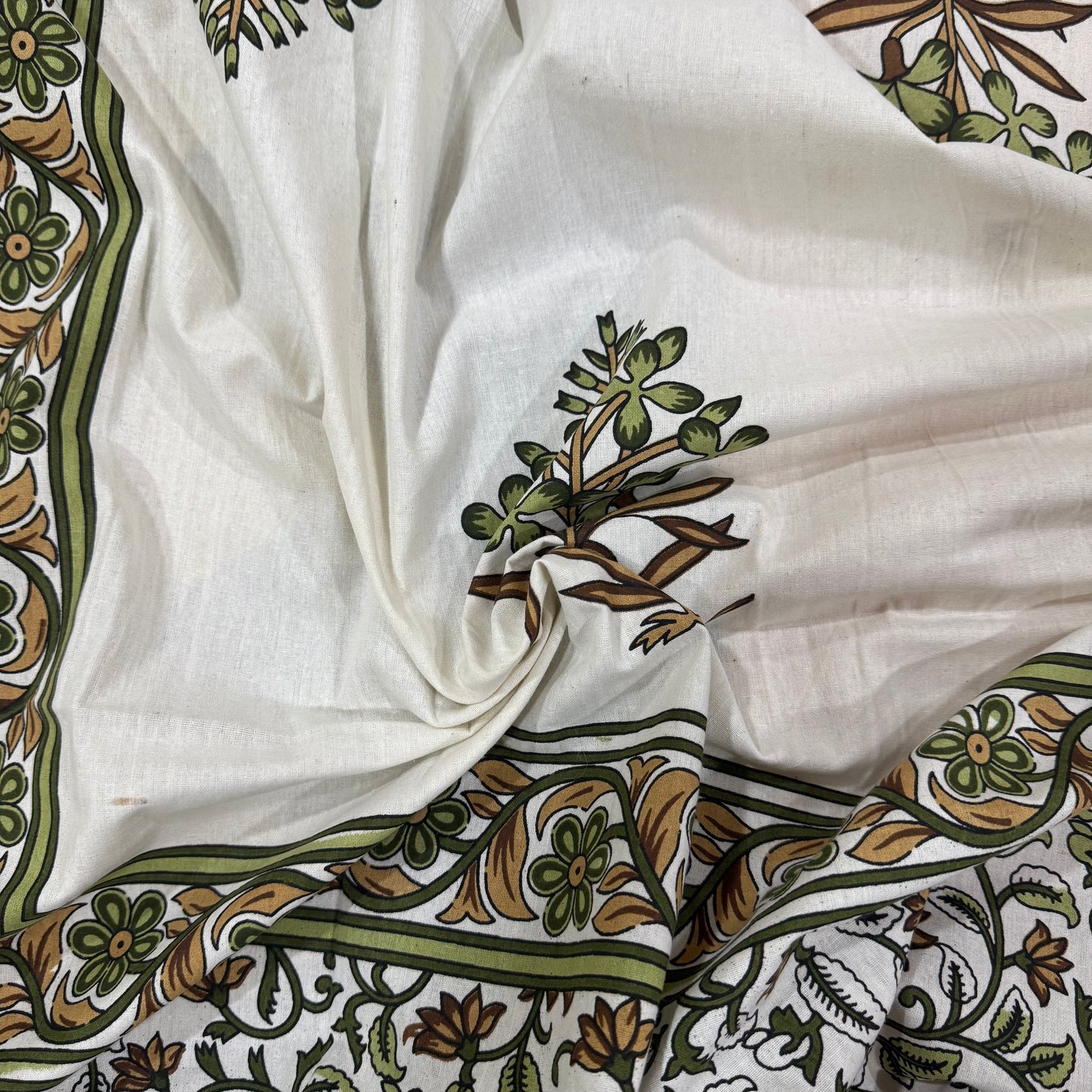 Floral Whisper 100% Pure Cotton 300TC Bedsheet