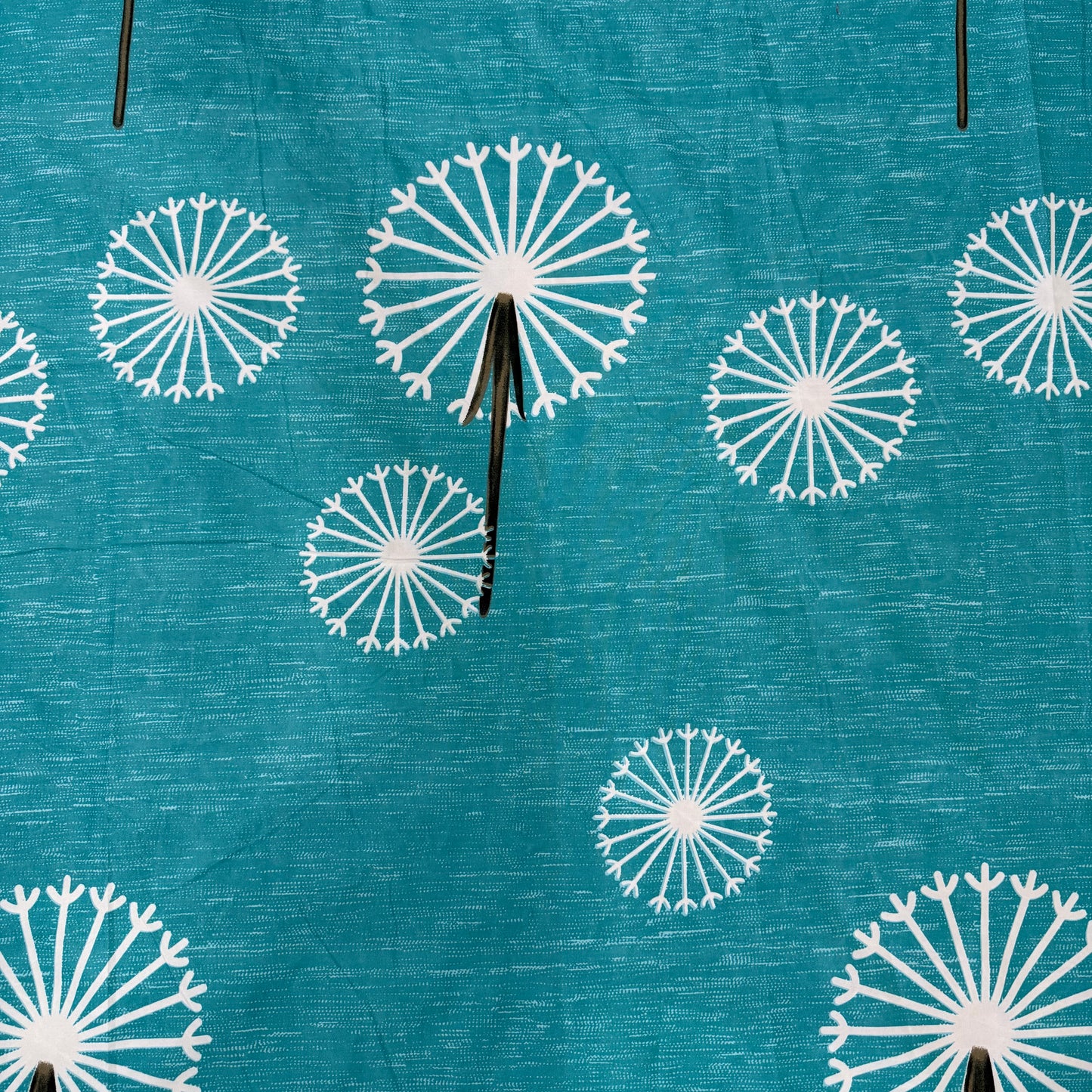Aqua Wish Floral 300TC Glace Cotton Bedsheet