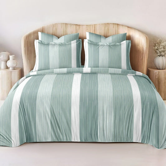 Mint Breeze Glace Cotton 450TC Bedsheet
