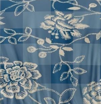 Floral Tide Glace Cotton 300TC Bedsheet
