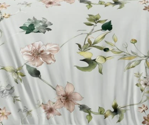 Garden Sonata Glace Cotton 300TC Bedsheet